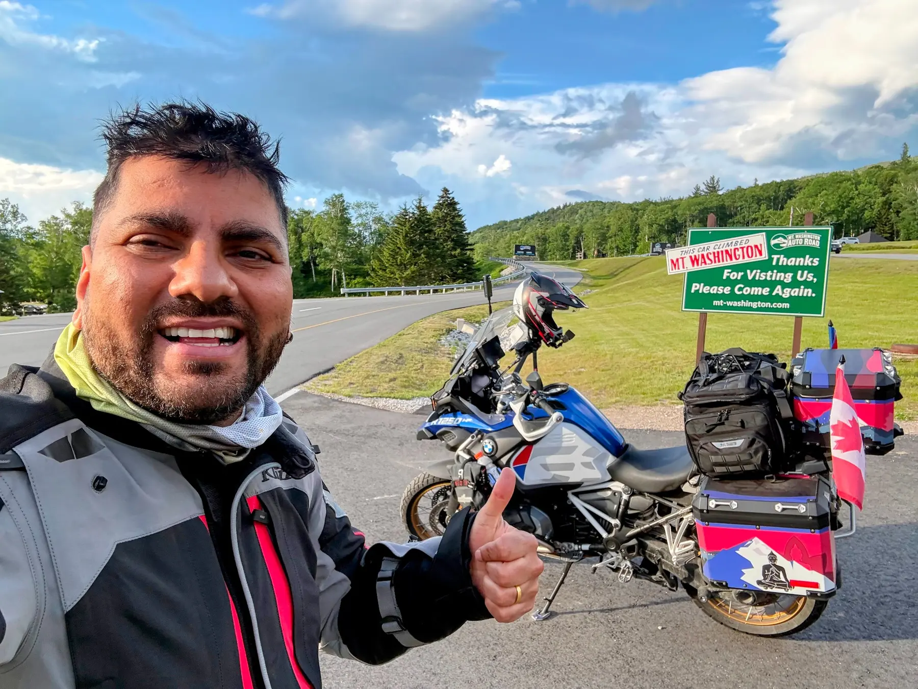 Rider6B at Mount Washington